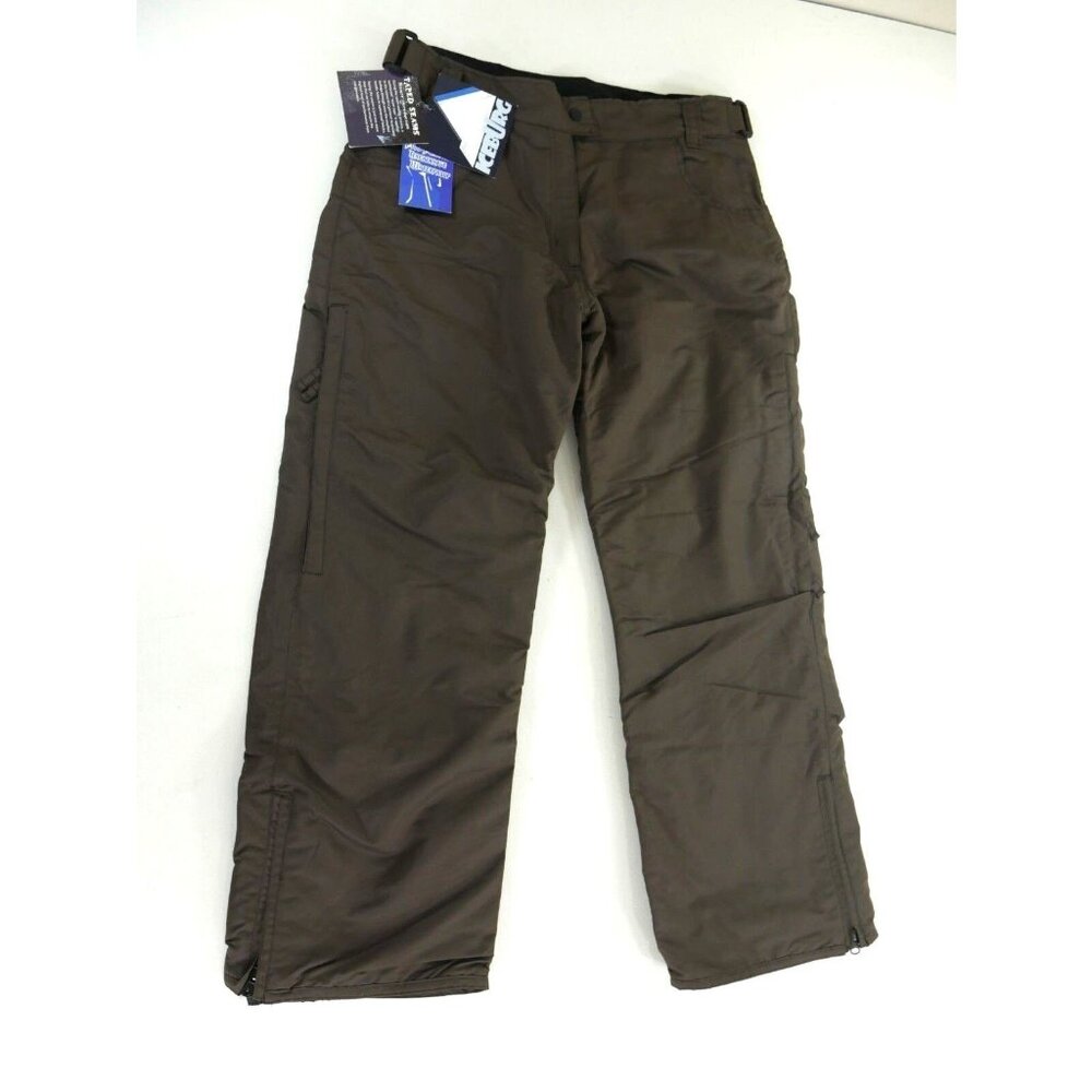 Brown Ski Snowboard Technical Pants Jean Trouser Style Iceburg Womens Large New